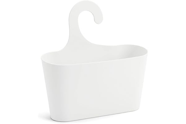 stardis Panier de Douche Blanc avec Crochet Bain accrochable pour Tout Avoir «à portée de Main» Universelle Caddy