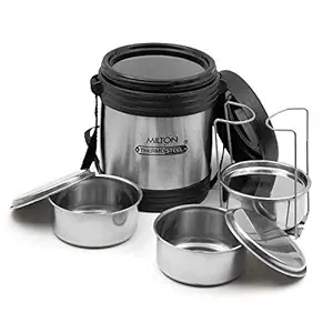 Milton Legend Stainless Steel Lunch Box Set, Set of 4, Steel