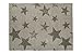 Lorena Canals Vintage Star Rug and Cushion (Grey Elephant)
