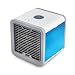 Produktbild hhxiao Kleiner FanTragbare Mini Klimaanlage Multifunktions Lüfter mit 7 Farben Led-leuchten Luftbefeuchter Reiniger für Home Office