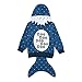 Produktbild Cuteelf Kinder Langarmpullover Dreidimensionale Cartoon Shark Animal Kapuzenpullover Jacke Baby Kind Jungen Mädchen Cartoon Kapuzen Shark Tail Pyjamas Sweatshirt Jacke Top