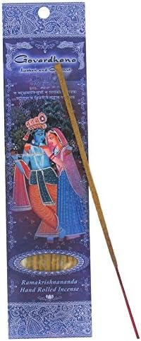 Ramakrishnananda Incense Sticks - Govardhana - Loban & Coconut, 1 Piece