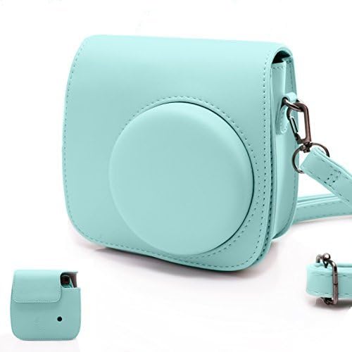 Fujifilm Instax Mini 9 Ice Blue Film Camera Case for Fujifilm Instax Mini 8/8+/ 9 Camera with Strap by HelloHelio