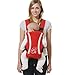Bebamour Baby Carrier Sling with Headcover 4 in 1 Backpack Carrier (Red)