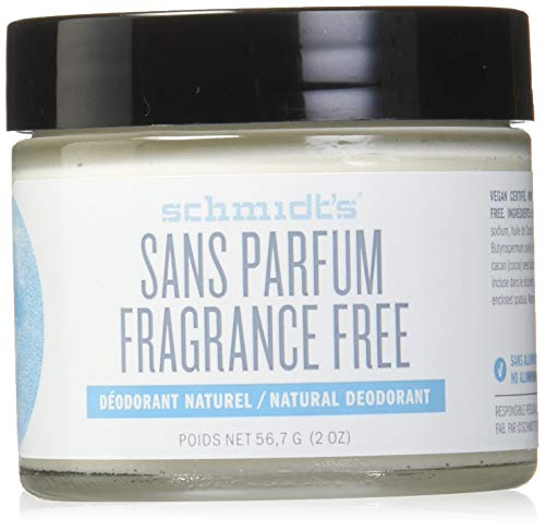 Fragancia-libre, a 2 oz (56,7 g) - Desodorante de Schmidt