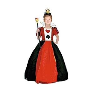 Disfraz Reina de Corazones niña infantil para Carnaval