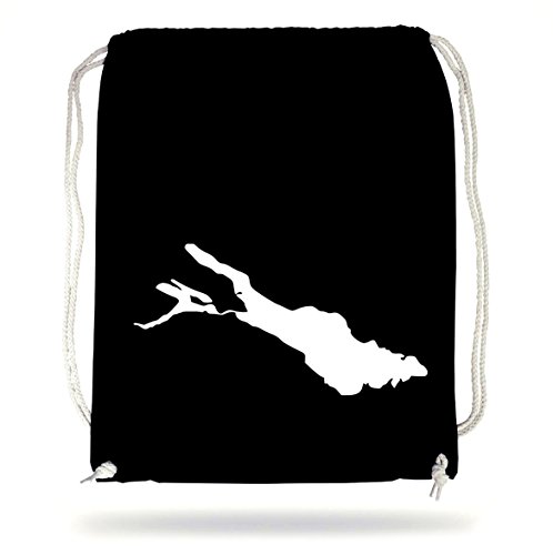 Preisvergleich Produktbild Certified Freak Bodensee Gymsack Black