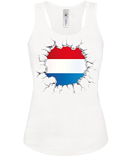 FUSSBALL – FANARTIKEL – Niederlande 5762 Frauen Tank Top (TT-F) Gr. L