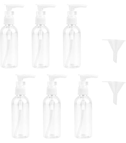 Bottiglie Spray Da Viaggio 100ml - 2 Pezzi In Plastica Trasparente Per Oli E Liquidi - Foto 4