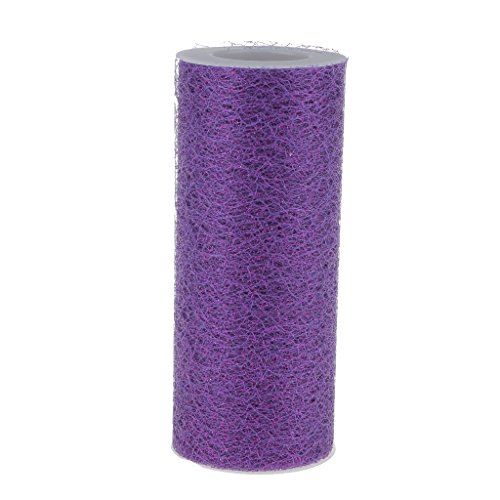 Tüll Rollenspule Tutu für Kleidung Deko Hochzeit Party 6in X 10yd – Lila - 3