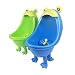 Potok Baby Boys Urinal Potty Traing Stand Vertical Urinal Groove with Funny Aiming Target (Green)