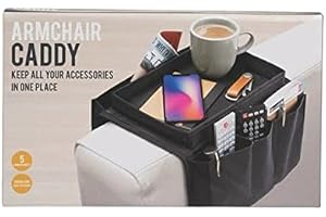 WHSmith Sofa Armrest Organiser Ingenious Arm Chair Caddy Storage