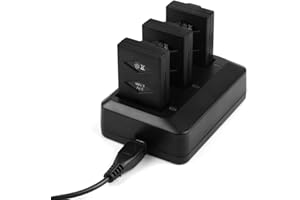 YUNIQUE GREEN-CLEAN-POWER YUNIQUE POLSKA Parrot MiniDrone akumulator 600 mAh 3,7 V 20 C Li-po 3 porty szybka ładowarka do Parrot Rolling Spider, Mambo, Swing, Airborne Night, Airborne Cargo, Jumping