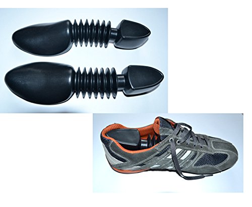 Preisvergleich Produktbild Zwei Paar Schuhspanner mit Spiralfeder für Herren