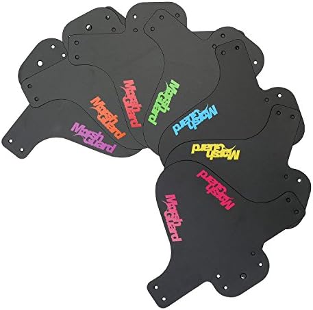 Marsh Guard Mud Fender Bicycle Guard MTB Fork Mud Mudguard Black/Red