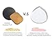 niceEshop(TM) 3pcs Silicone Makeup Sponge Powder Puffs Silicone Makeup Puffs - Transparent- Zero Makeup Waste