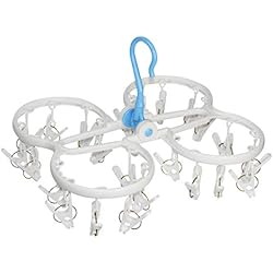 Cleanaid Easydry24 Séchoir araignée stable à 24 pinces, étendoir, sèche-linge suspendu pour vos petites