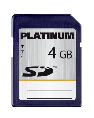 Platinum 4 GB SD Speicherkarte