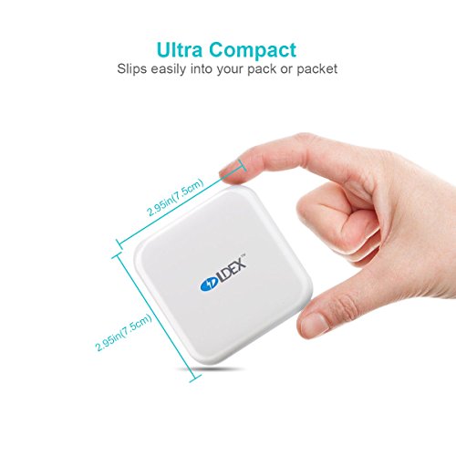 Ldex Neue Version USB Multi-Ladegerät, 40W 5 Port USB Tischladestation für iPhone 6s / 6s Plus iPad Air Pro / mini 4, Galaxy S6 / S6 Rand und mehr - 2