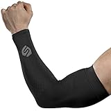 HEAVIER SE MUEVE CON MEJOR CALIDAD - Como todos sabemos, cuanto más pesadas son las mangas, mayor es la calidad que poseen. Las mangas de la versión más nueva de Shinymod son más pesadas, casi 20 g que las de otras marcas. Las fundas de enfriamiento Shinymod (92% poliamida, 10% spandex) son sin costuras, más duraderas y no son fáciles de rasgar. También proporcionan una excelente protección para el antebrazo y cubren tatuajes.