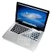Produktbild Prevently Tastaturschutz Silikon Deutsche Tastatur Silikon Schutz Abdeckung Tastaturschutz Clear TPU Tastaturabdeckung Haut für Old MacBook Pro 13 15 17