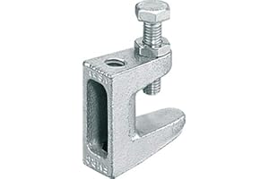 HOMRY Fischerwerke TKL M10 Carrier Clamp Clamping Range 0-20 mm Black 18 mm Pack of 1