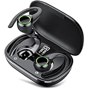 Wireless Earbuds, Bluetooth 5.2 Headphones, Bluetooth Earbuds with 40H Charging Case, USB-C Fast Charging, 10mm Drive Deep Bass for Sports Running