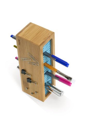 Pen Zen Bamboo Desk Organiser - Blue