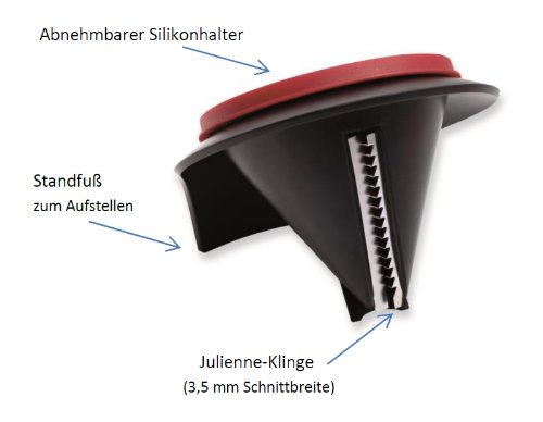 Triangle 50 102 07 02 Spiralschneider für Julienne - 9