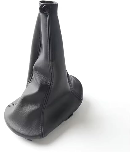 Pomello Leva Cambio ZEALfix Per Fiat 600 Seicento 1998-2010 - Nero, Con Cuffia In Ecopelle