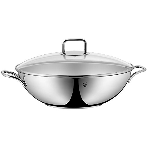 WMF ProfiSelect Wok 32cm mit Glasdeckel poliert indukstionsgeeignet spülmaschinengeeignet - 2