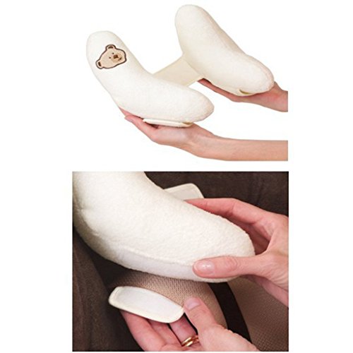 GudeHome Baby Auto Kinder Nackenkissen für Kinderautositze Kinderwagen Reise Kissen Kopfkissen Nackenstütze Kopfkissen Nackenstützen - 4