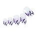 2 sets butterfly False Fake Nail Art Fingernail Full Tips purple