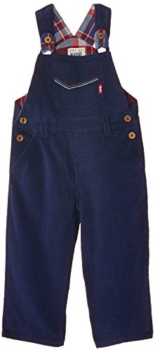 Kite Baby Boys Cord Dungarees, Blue (Navy), 3-6 Months