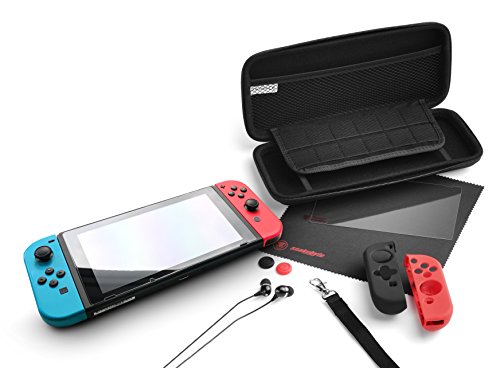 snakebyte Starter Kit Pro zur Verwendung mit Nintendo Switch Konsole - Umfangreiches 9 in 1 Zubehrset. snakebyte Starter Kit Pro zur Verwendung mit Nintendo Switch Konsole - Umfangreiches 9 in 1 Zubehrset.