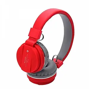 Rewy SH-12 Wireless Bluetooth Over the Ear Headphone with Mic (Multicolour)