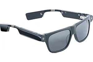 Simvalley Mobile Kamera Brille: Smart Glasses SG-100.bt mit Bluetooth und 720p HD (Brille mit Kamera Bluetooth)
