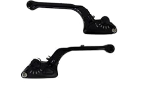 TSS HANDEL PROTECH Bremshebel+Kupplungshebel RACE Set schwarz kompatibel mit YAMAHA MT-07 2021-2021 RM33/RM34