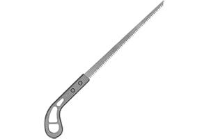 MLEHN Sierra de bonsái, Sierra de árbol de Acero al manganeso Sierra de Mano para el hogar Tablero de Pared Cola de Pollo Hoja Estrecha para Madera, Madera contrachapada, Paneles de Yeso, Tableros