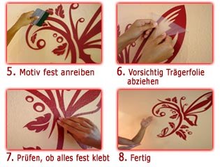 Bilderdepot24 Wandtattoo Wandaufkleber – Weltkarte 144x59cm – Qualitätsware direkt vom Hersteller - 8