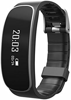 Fitness Tracker H29 MALAWY Smart Bracelet Watch with Heart Rate Monitor Band, Activity Tracker Calorie Counter Sleep Monitor and Pedometer Watch for Android Samsung. BLACK