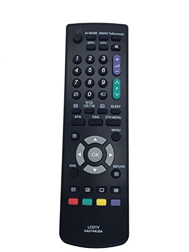 Vinabty reemplazado control remoto del televisor GA574WJSA para Sharp LC32LE600E LC32LE700E LC32LE705E LC32LU700E 010240 LC32AD5E GA574WJSA GA591WJSA GA574WJSA for LC40LE600E LC40LE700E LC40LE705E LC40LU700E