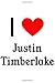 Produktbild I Love Justin Timberlake: Justin Timberlake Designer Notebook