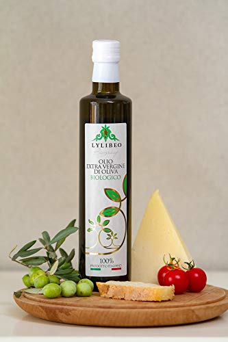 Olio Extra Vergine di Oliva Biologico Fruttato Intenso 500ml 100% Italiano