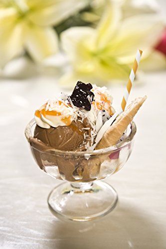 Ldoux 100 Stück Trinkhalme Papier Stroh für Celebration, Weihnachten, Wedding, Parteien und Geburtstage Gold, Grün und Orange - 3