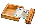 Produktbild Geldscheintresor von The Tricky Trunk, Holztresor als Geschenkverpackung, Holz Safe, Holz Tresor für Geldscheine. Verpackung für Geldgeschenke, Denkspiel Spardose, Geduldsspiel, Knobelspiel, hölzernes Money Safe Labyrinth