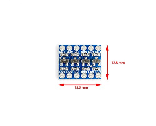 5V 3.3V 4-Kanal Logic Level Converter für Arduino Raspberry Pi Mikrocontroller - 3