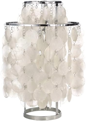 Verpan Mother of Pearl Fun Table Lamp 2TM (1964)/Metal-Plated Pearl/Ø 27 cm 20015555011001
