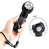 【Impermeable y a prueba de golpes】 --- El grado de impermeabilización de la antorcha es IPX-4. El diseño antideslizante de la manija hace que esta antorcha sea perfecta para usar en lluvia, nieve u otras situaciones de emergencia. También se puede utilizar en condiciones de humedad o lluvia ligera.