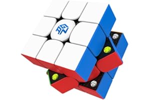 66 MING YING GAN 356 M Speed ​​Cube, 3x3 Magnetischer Zauberwürfel, Lite-Version, 3x3x3 Gans 356M Puzzle Cube Spielzeug Geschenk für Kinder Kinder Erwachsene, leicht